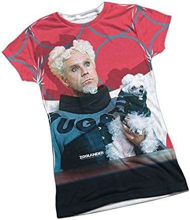 Mugatu -- Zoolander All-Over Front/Back Print Sports Fabric Youth T-Shirt, Youth X-Large (16/18)