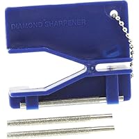 SE - Diamond Knife And Scissor Sharpener With Key Ring - SB-DS