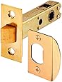Prime-Line Products E 2281 Passage Door Latch, 9/32 in. & 5/16 in. Square Drive, Steel, Brass Finish