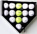 14 Softball Display Case Cabinet Wall Rack Home Plate Shaped w/ UV protection