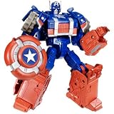 Marvel Universe Transformers Crossovers - Captain America