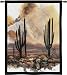 Southwest II Tapestry Wall Hanging Comes With Wall Hanging Rod