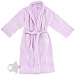  : Lavender Chenille Shawl Bath Robe for Women