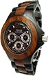 Tense Solid Wood Multi Eye Hypoallergenic Wrist Watch Mens G4300DS ANDF