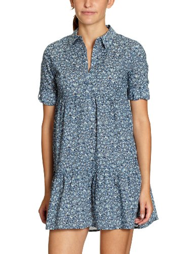 ONLY Damen Kleid (knielang) 15060468, Gr. 34, Blau (CHINA BLUE) Preisvergleich