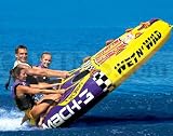 Search : SportsStuff Wet 'N' Wild Flyer - Purple / Yellow / Red