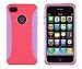 Body Armor Case for Apple iPhone 4, 4S (AT&T, Verizon, Sprint) - Pink/Pink