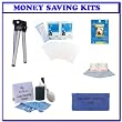 Panasonic Lumix Digital Cameras Standard Accessory Kit for DMC-LS80 LS85 FX150 LX3 FZ28 FX37 TZ50 FX580 TS1 ZS1 ZS3 FS7 FS15 FS25 FX48