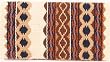 Mayatex Saddle Blanket - Wool The Riverland - Cream and Brown