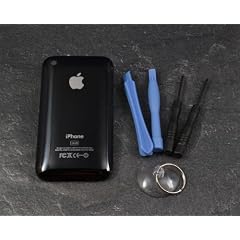 Aktion!!! iPhone 3GS 32GB R�ckenteil Back Cover Schale in schwarz