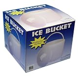 Frosted Plastic Ice Bucket - 7 1/4 x 6