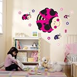 LadyBugs Giant Wall Decals Child