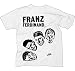 Franz Ferdinand - 4 Faces Adult T-shirt in White