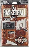 Real Sports Dimensional Stickers 4.5"X6" Sheet-Basketball