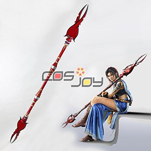 Cosjoy 79''final Fantasy Xiii Oerba Yun Fang Double-head Spear PVC Cosplay Prop