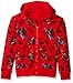 Power Rangers Little Boys Group Reversible Hoodie, Red, Medium-5/6