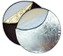 Opteka 43" 5-in-1 Collapsible Disc Reflector, Translucent, White, Black, Silver, Gold, with Carrying Case