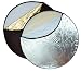 Opteka 43" 5-in-1 Collapsible Disc Reflector, Translucent, White, Black, Silver, Gold, with Carrying Case