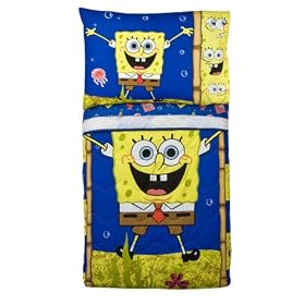 SpongeBob 4pc Toddler Bedding Set