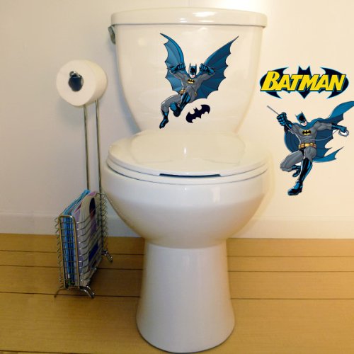  DC Heroes Potty Decals - Batman