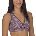C9 by Champion® Yoga Cross Bra with Removable Cups - Hopeful Pink Print