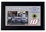 Scott Riggs Race Used Lug Nut Plaque
