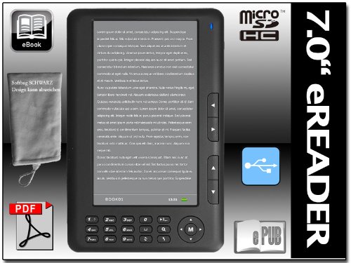 eBook eReader 17cm (7