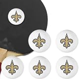 New Orleans Saints NFL Table Tennis Balls (6pc)