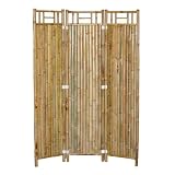 3-Panel Bamboo Screen