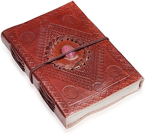 Christmas Gifts Leather Diary Journal Notebook Handcrafted With Thread Closure Eco-Friendly Paper For Christmas gifts