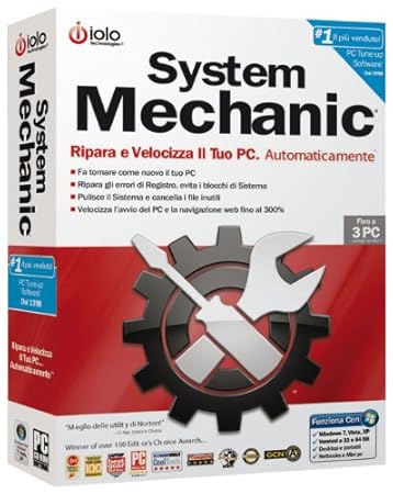 System Mechanic Versione 9,5 - Retail Box - 3 Licenze