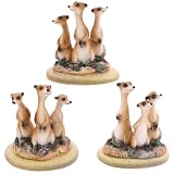 Cartoon Meerkat Group 7.5cm