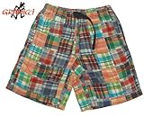 O~` V[gpc PINK pb`[N GRAMICCI MADRAS PATCHWORK SHORT  GK09S-M11