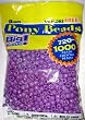 Pony Beads, 6 X 9mm, Purple Op (1000)
