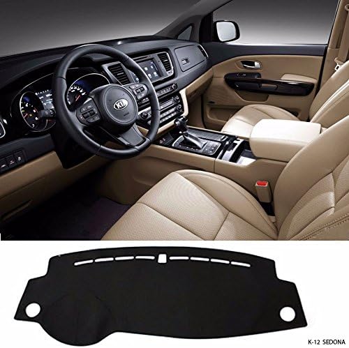 Car Dash Cover Mat Pad Sun Cover Carpet for KIA Sedona 2014+ All new Canival K12 B/B