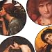 Collage Sheet 'Pre-Raphaelite' 35mm Circles (1 Sheet)