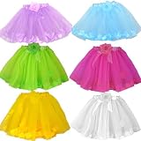 Rose Flower Petal Tutu Assortment (6pc) Fits 3-9