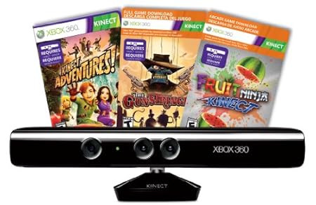 Kinect Sensor with Kinect Adventures and Gunstringer Token Code (OLD MODEL)