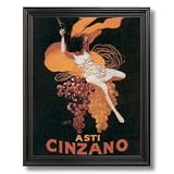 Woman Liquor Vintage Poster Ad Home Decor Wall Picture Black Framed Art Print