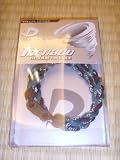 Phiten Titanium Tornado Necklace Green Black 18''
