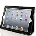 EasyAcc iPad 4 H�lle Tasche Case f�r  Apple Das Neue iPad 3 / iPad 4 mit Aufsteller / Auto Sleep & Auto Wake Funktion(Compatible with the new iPad 3/iPad 4, Not for iPad 2) - Schwarz, PU Leder