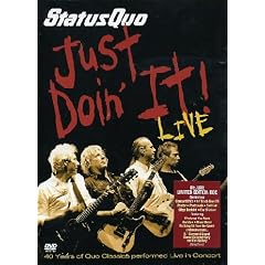 Status Quo : Just doin' it live - Edition Collector 1DVD + 1 CD