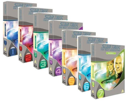 Star Trek: The next generation - Komplette Serie Staffel 1-7 (49 DVD's) [UK Import]