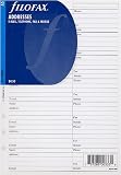 Filofax Papers Name, Address, E-mail, Phone, Fax, Mobile A5 - FF-340206