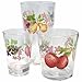Corelle Coordinates by Reston Lloyd Chutney Acrylic Tumbler Glasses, 19-Ounce, Set of 6