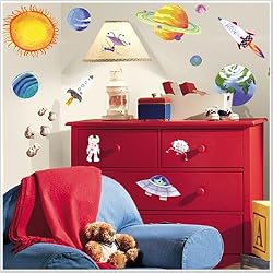 Outer Space Peel & Stick Wall Decals