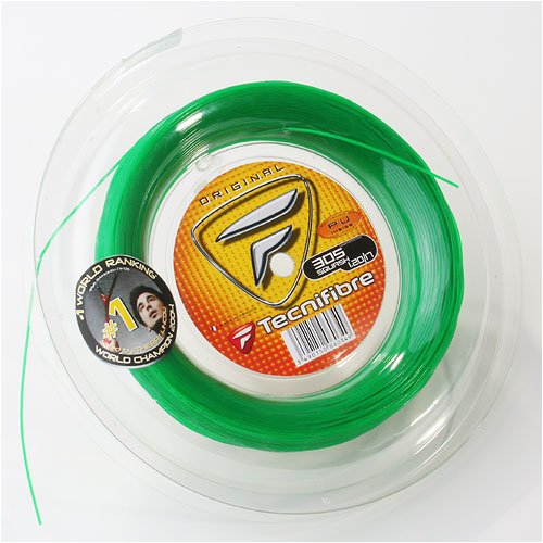TECNIFIBRE 305 Squashsaite 130 Meter Rolle 1,20mm; Grün