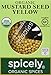 Spicely Organic Mustard Seed Yellow 0.45 Oz Certified Gluten-Free