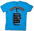 It's Always Sunny in Philadelphia The Dennis System of Seduction Blue Adult T-shirt Tee