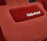 BMW 6 Series Coupe Carpet Floor Mats (2004+) - Chateau Red